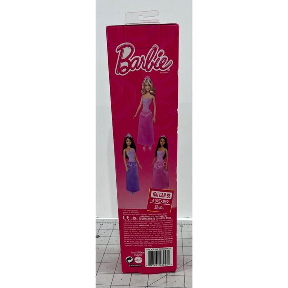 Barbie Princess Doll “You Can Be Anything” Purple Dress With Tiara New Nib DMM06 - Picture 3 of 4